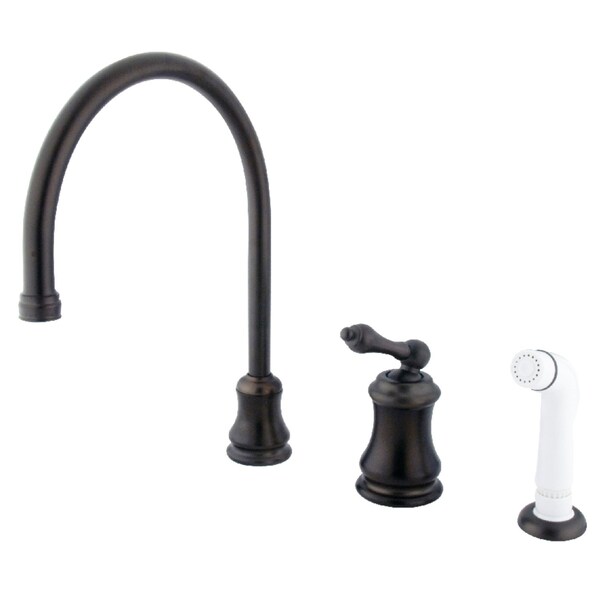 KS3815AL Widespread Kitchen Faucet, Oil Rubbed Bronze